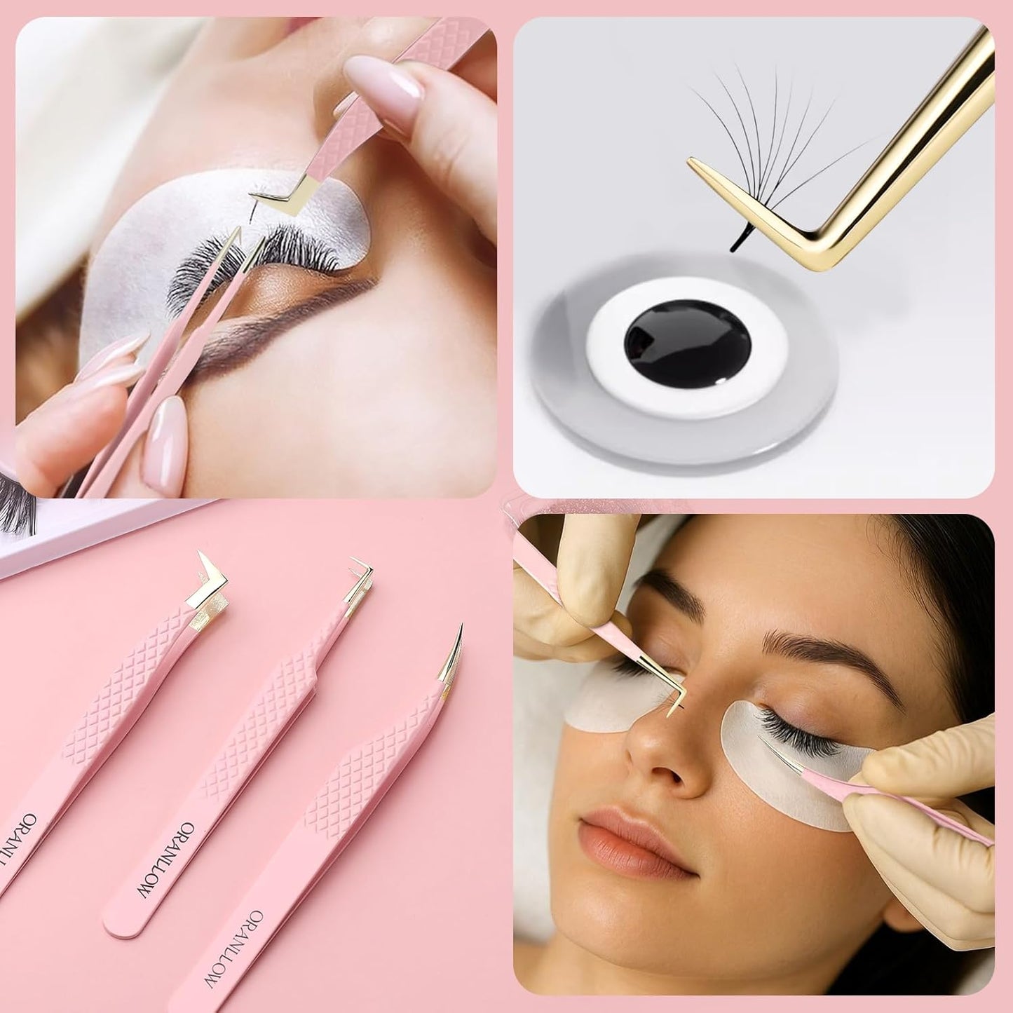 Lash Extensions Tweezers – Precision for Perfect Lashes