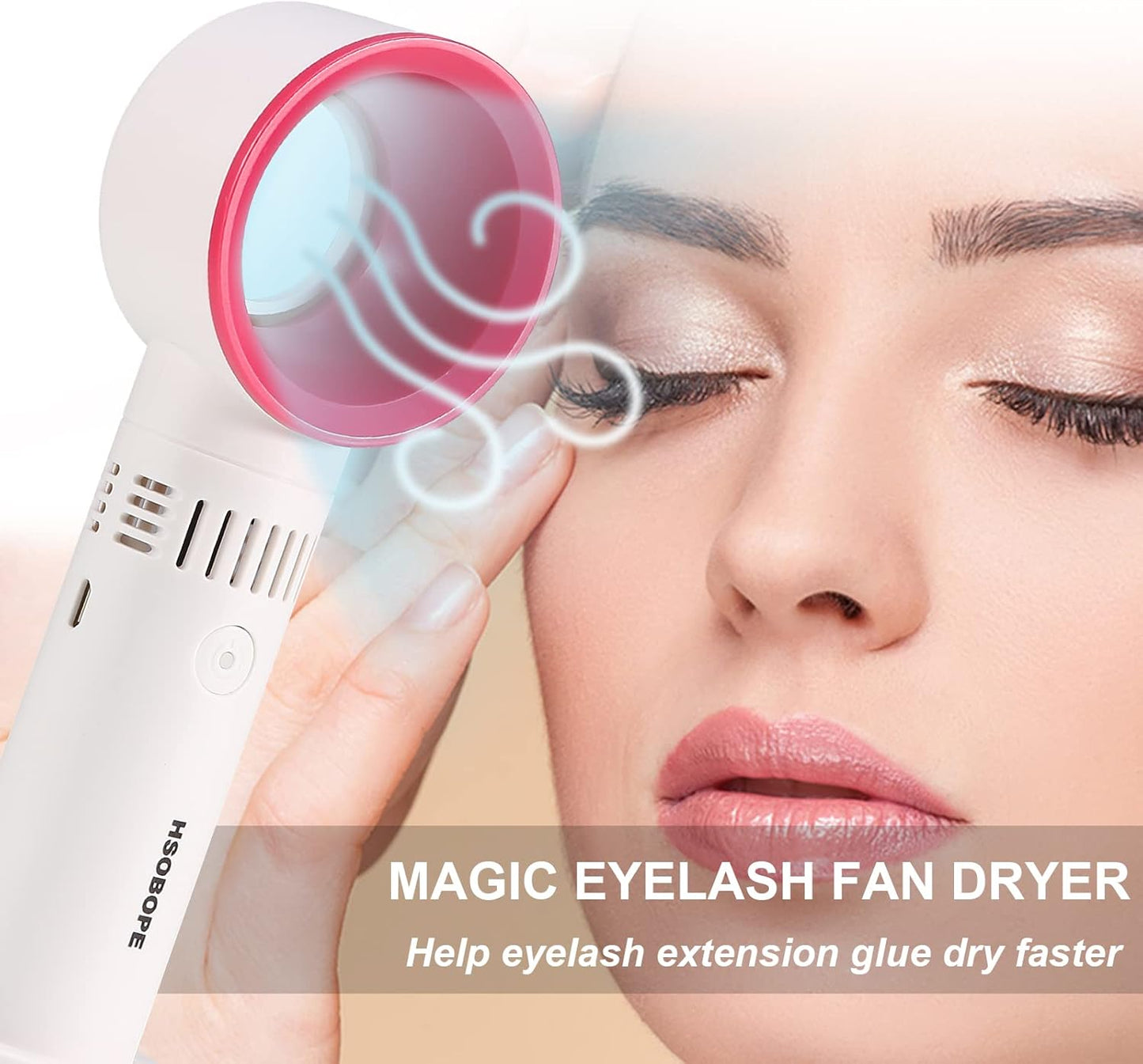 Eyelash Fan Dryer – Fast & Gentle Lash Drying