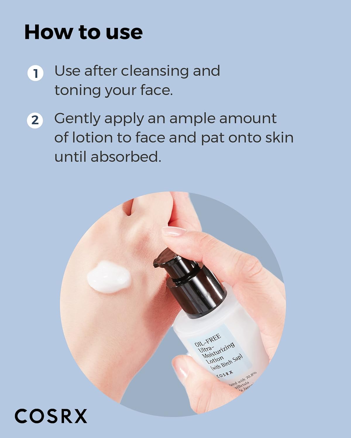 COSRX Oil-Free Ultra-Moisturizing Lotion (with Birch Sap) – 100 ml