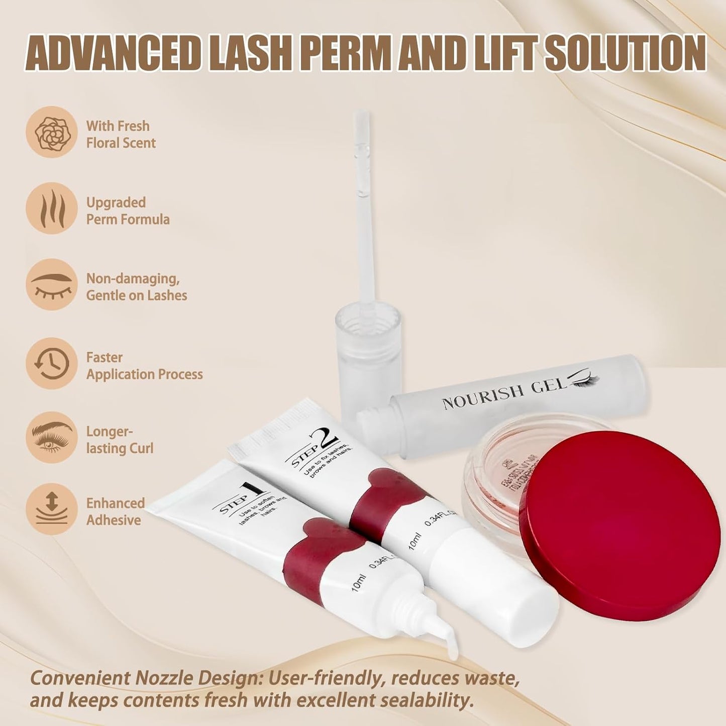 Upgraded Lash Lift Kit Professional – Lash & Brow Lift in One