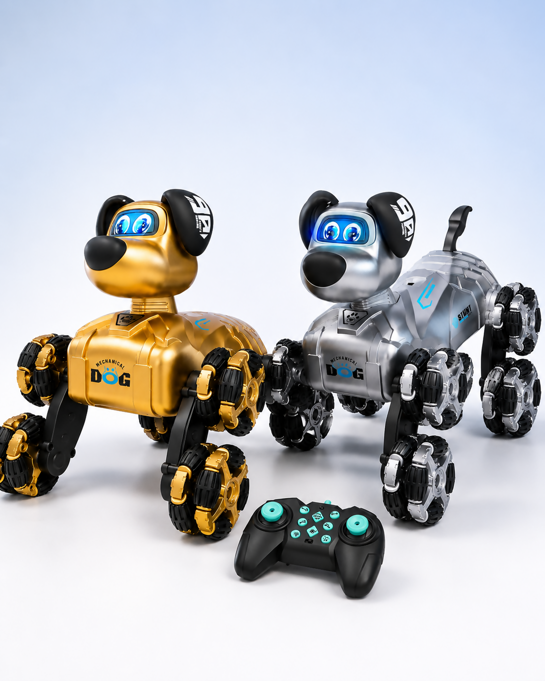 8-Wheel Remote-Control Smart Robot Dog