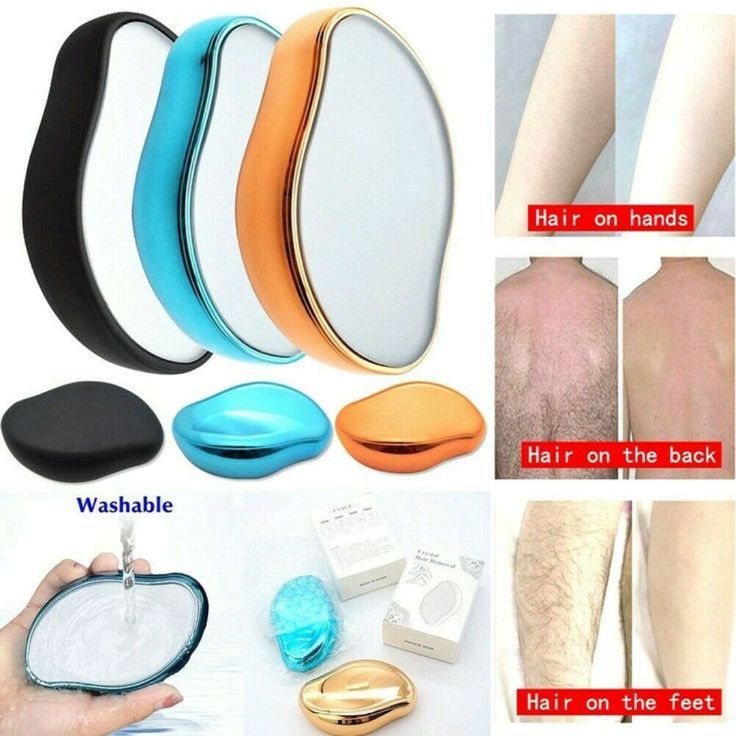 Crystal Hair Eraser – Painless Hair Removal, Silky Smooth Skin