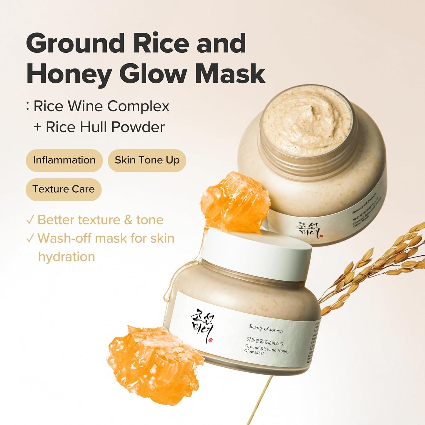 Beauty of Joseon Ground Rice and Honey Glow Mask