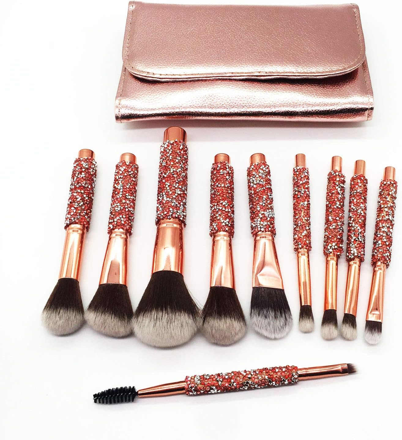 Luxury Crystal Makeup Brush Set