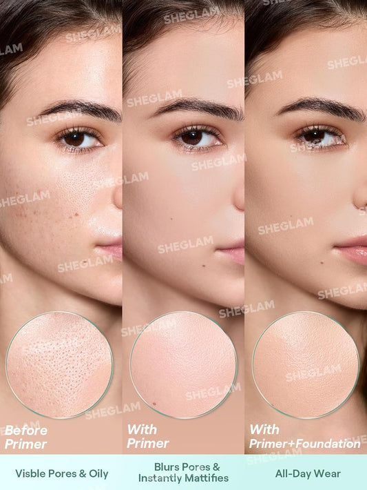 SHEGLAM Pore Minimizer Primer – Blur, Smooth & Perfect