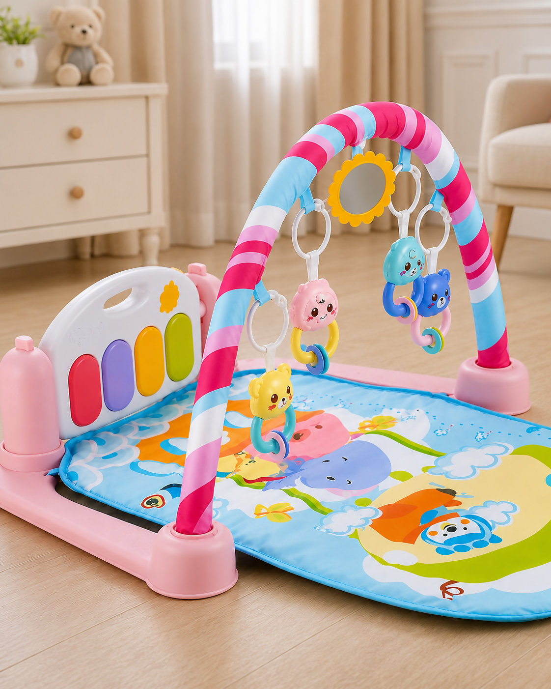 Musical Piano Baby Play Gym