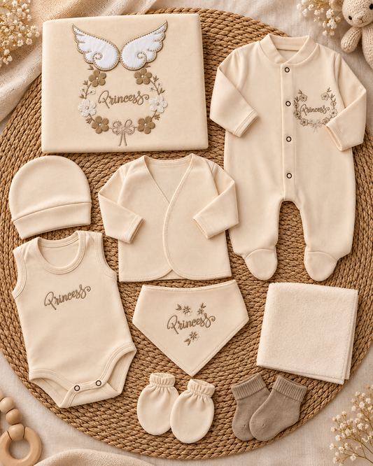 Princess Newborn Hospital Set – 10 Pieces