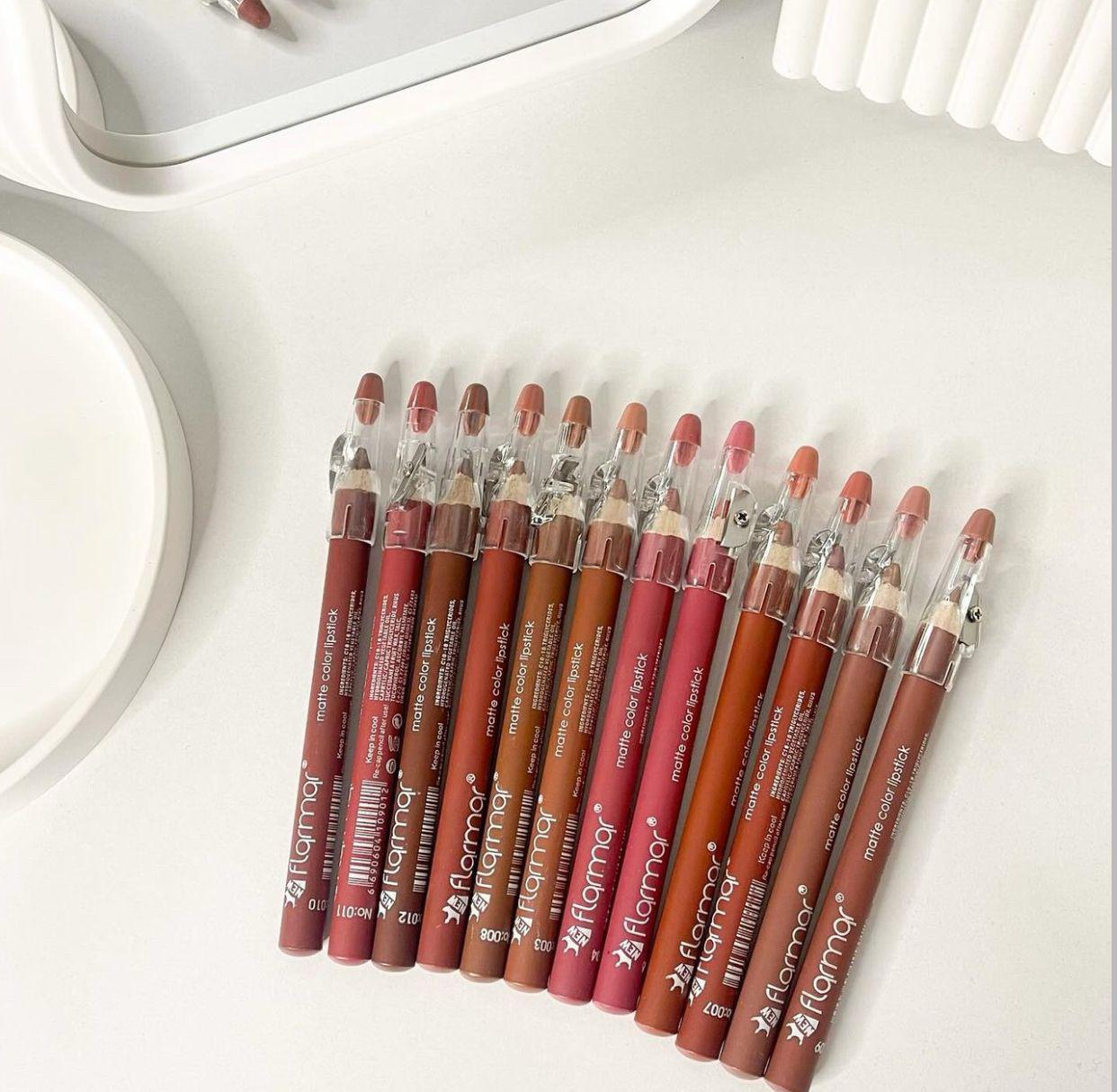 Flormar Lipliner Set – Precision & Long-Lasting Color