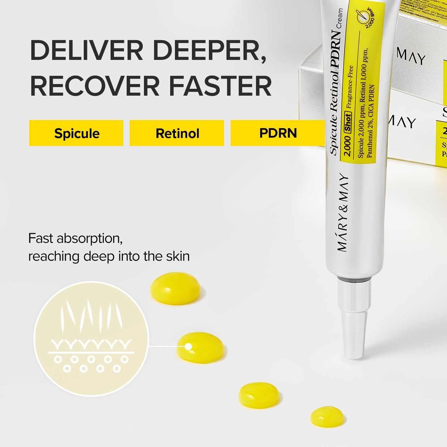 Mary&May Retinol PDRN Spicule Night Cream