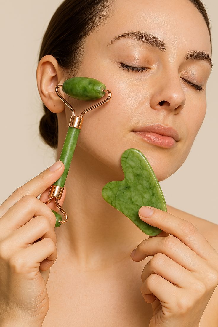 Jade Roller & Gua Sha Set
