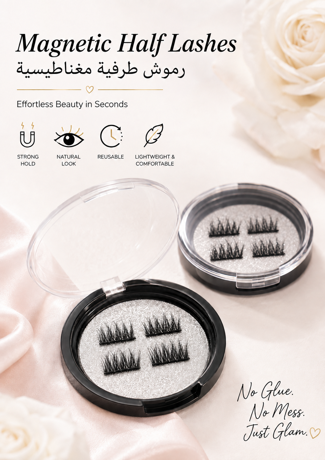 Magnetic Half Lashes ✨
