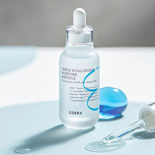 COSRX Triple Hyaluronic Moisture Ampoule – Deep, Lasting Hydration