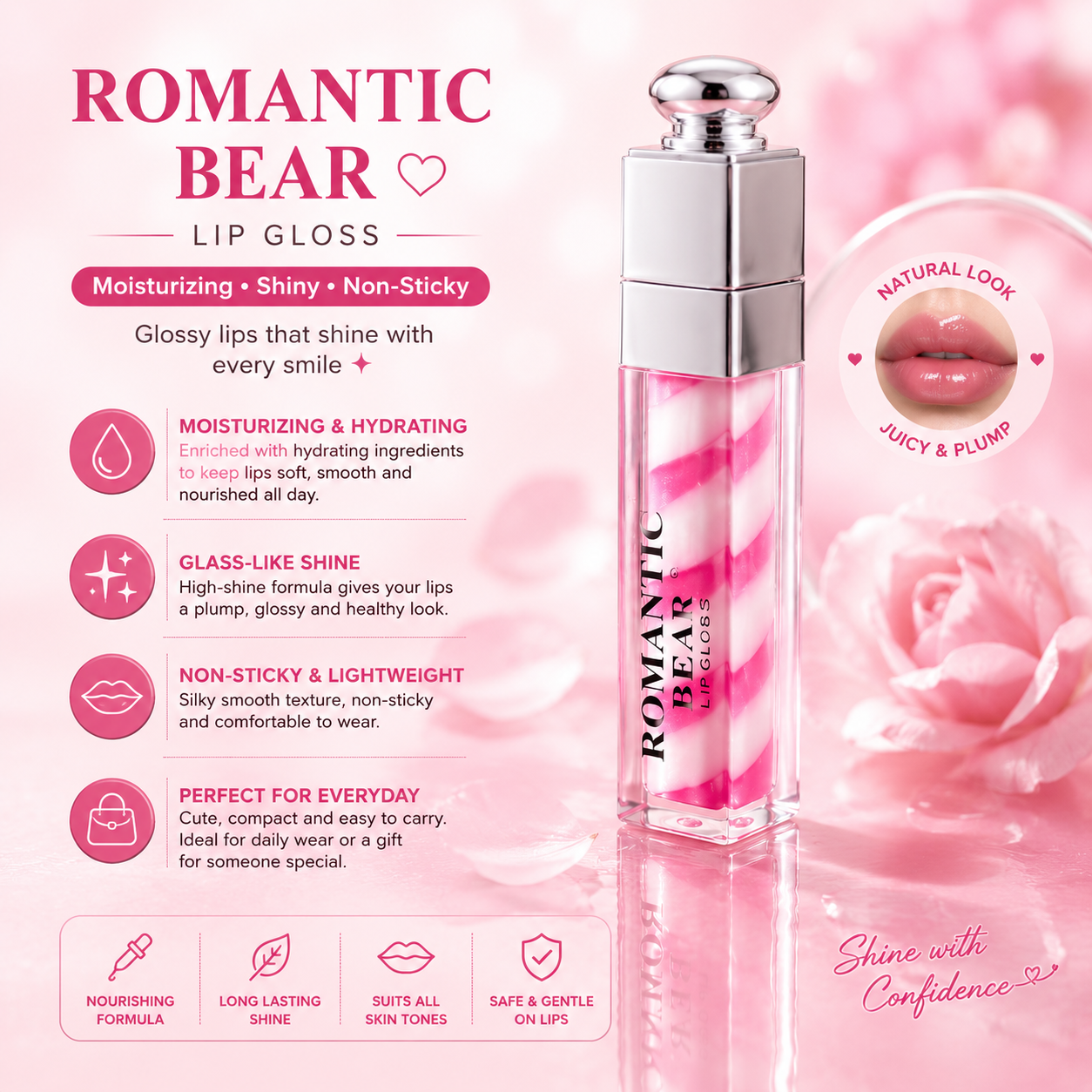 Romantic Bear Lip Gloss