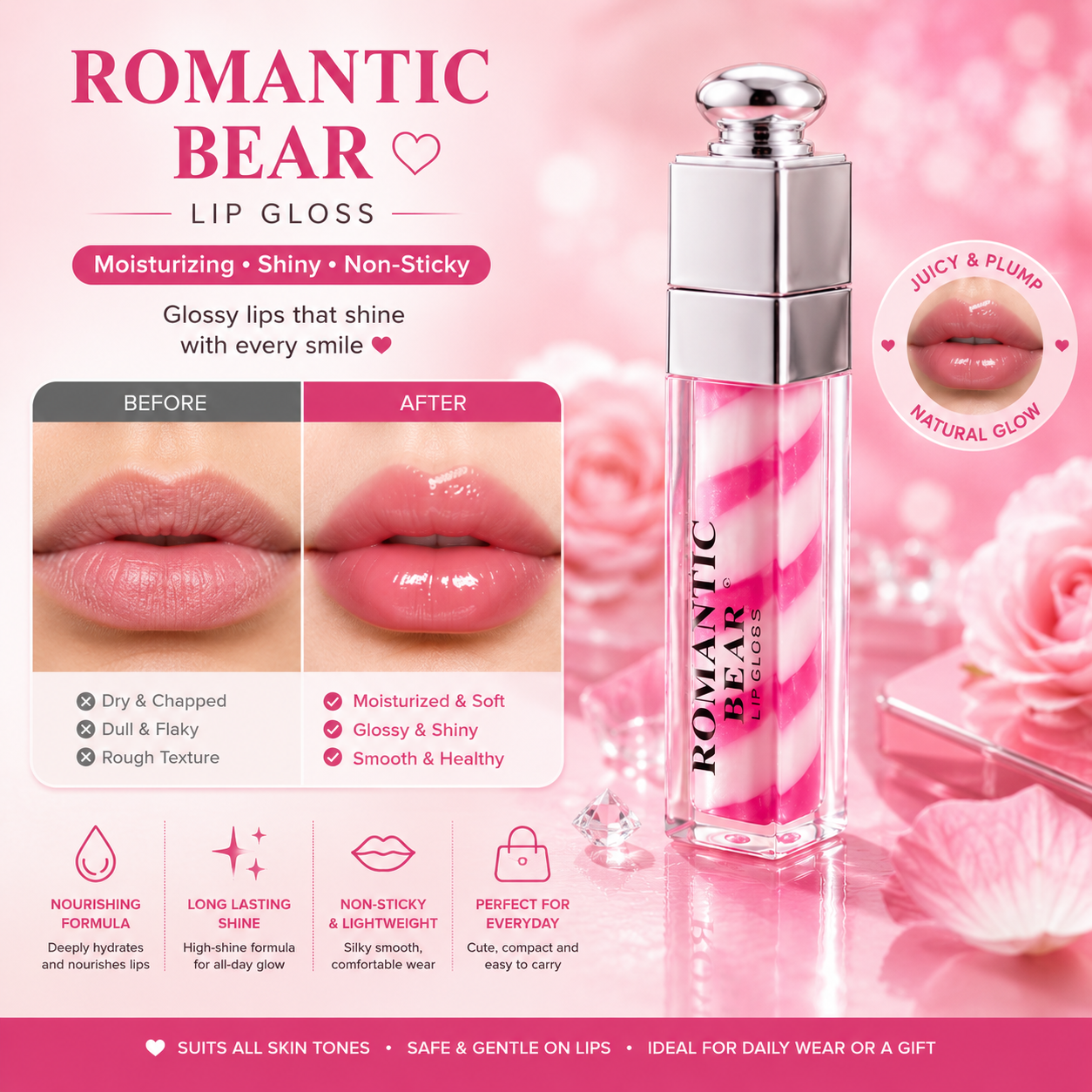 Romantic Bear Lip Gloss