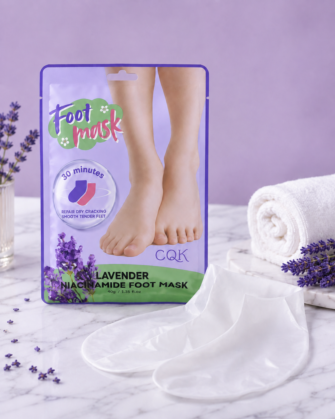 Lavender Foot Mask