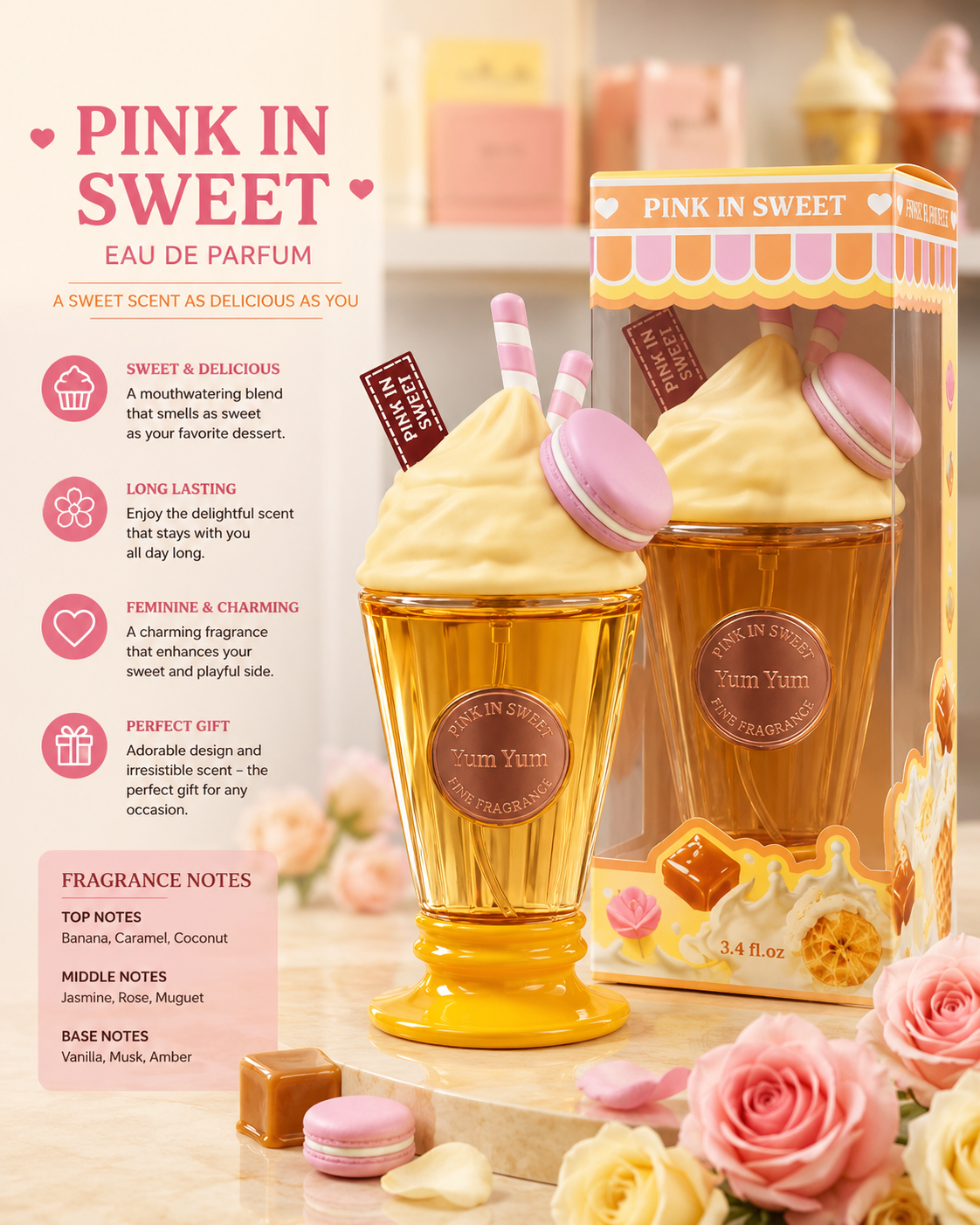 Pink In Sweet Perfume Collection