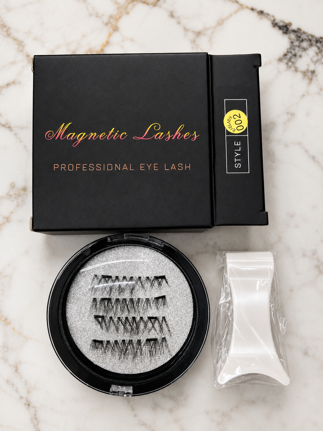 Magnetic False Eyelashes with Tweezers – Easy Glam, No Glue Needed