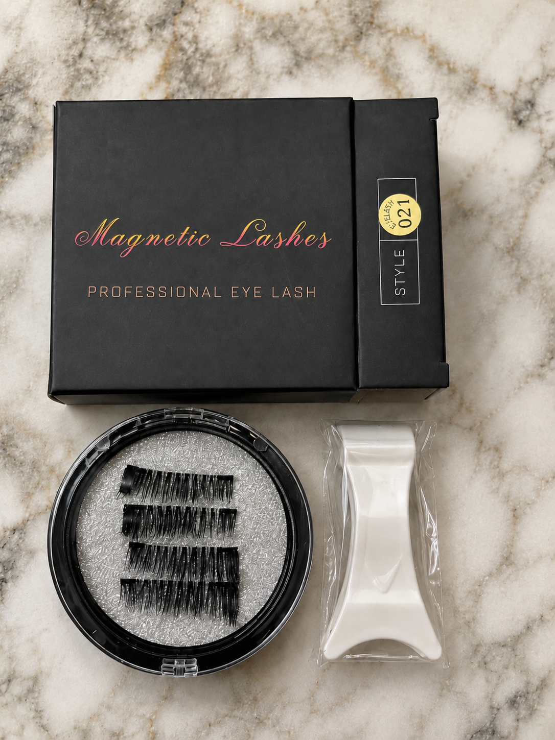 Magnetic False Eyelashes with Tweezers – Easy Glam, No Glue Needed