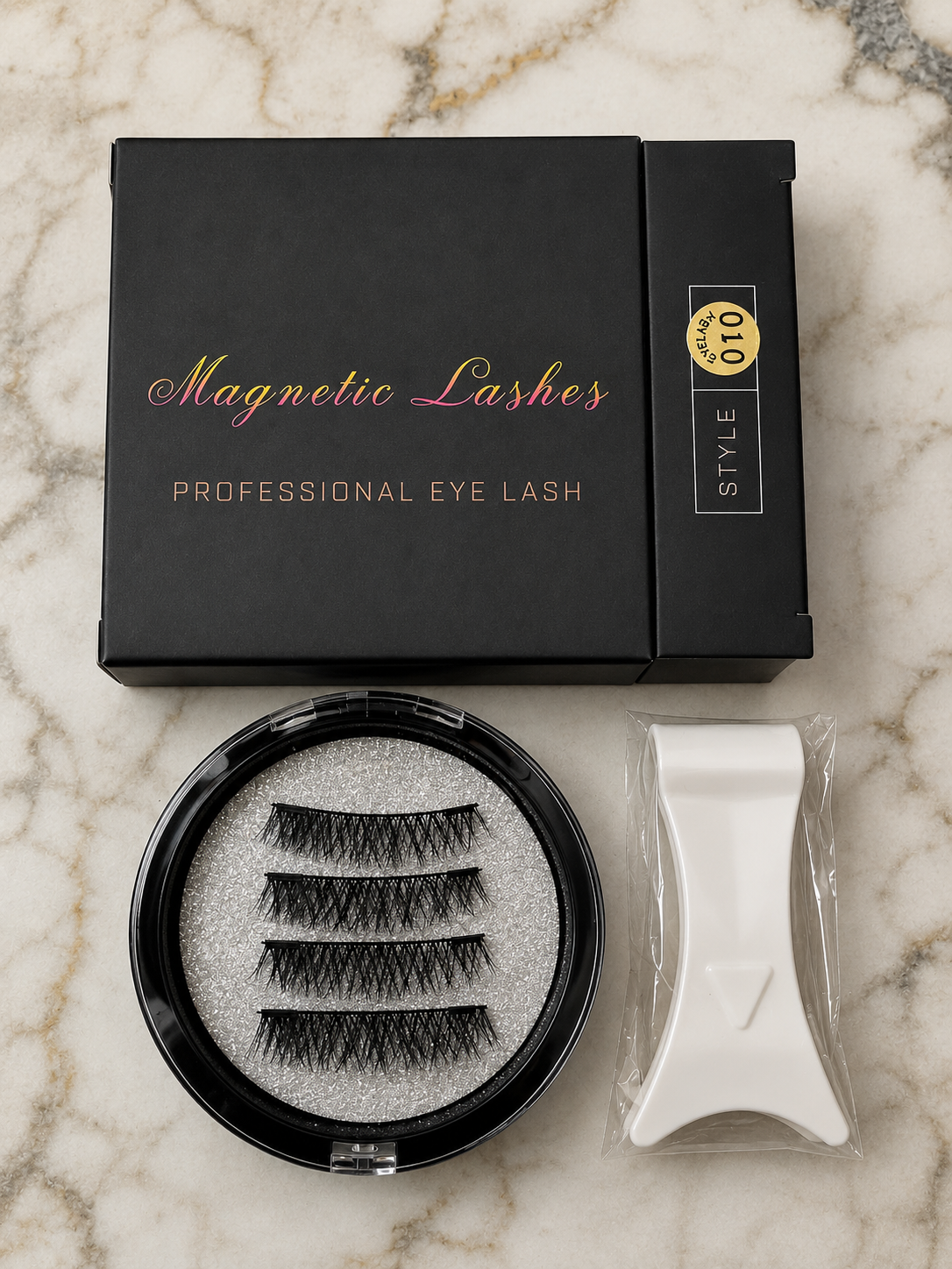 Magnetic False Eyelashes with Tweezers – Easy Glam, No Glue Needed