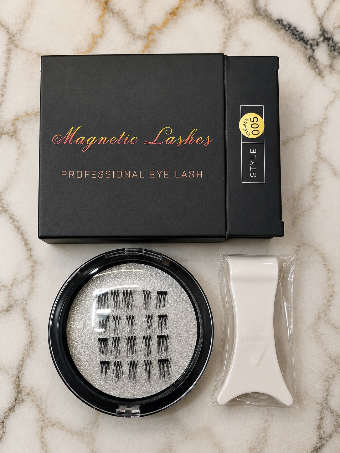 Magnetic False Eyelashes with Tweezers – Easy Glam, No Glue Needed
