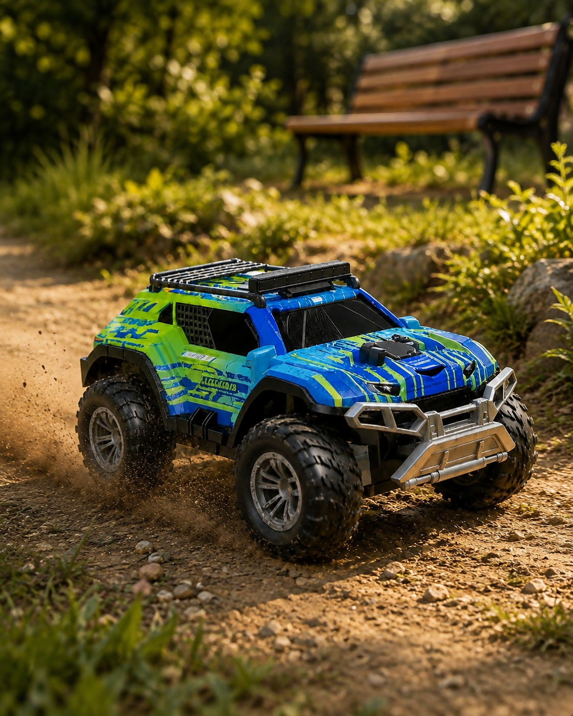Remote-Control Off-Road Jeep