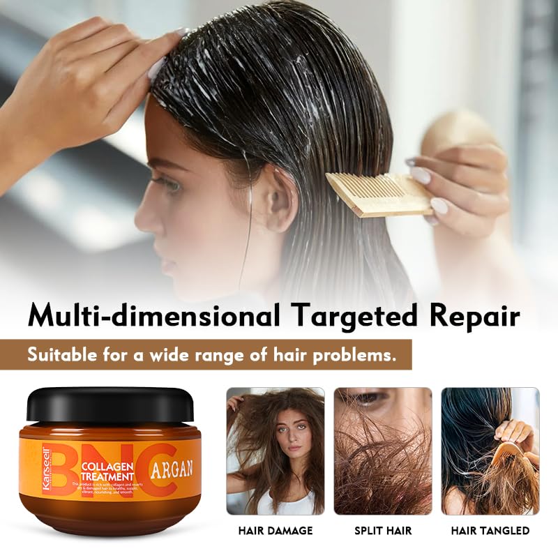 Karseell Argan Collagen Hair Treatment – Deep Repair & Nourishment