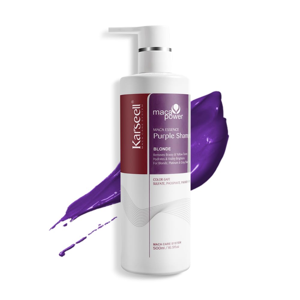 Karseell Purple Toning Shampoo – Bright Blonde Care