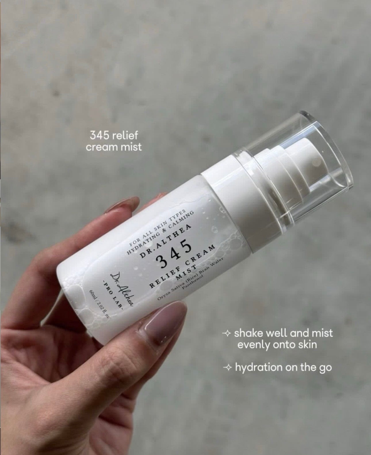 Dr. Althea 345 Relief Cream Mist (60 ml)