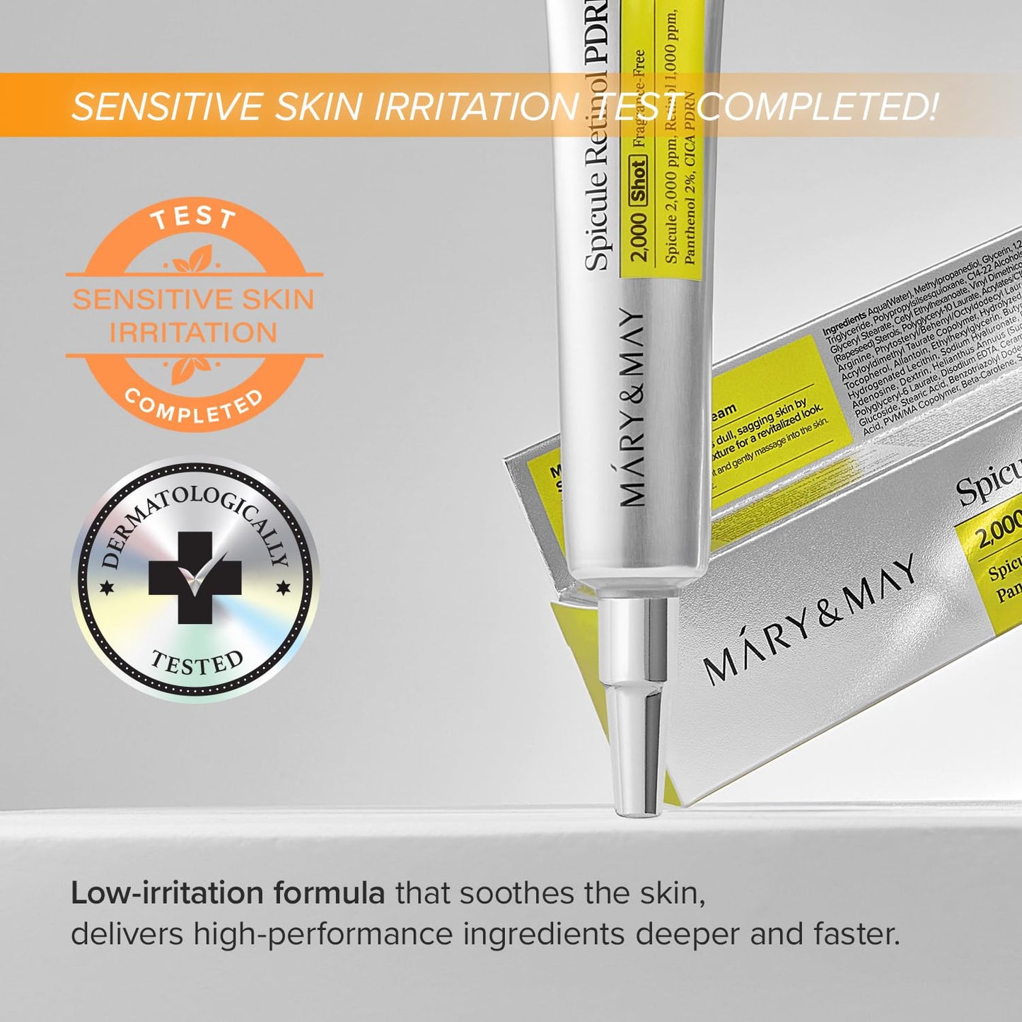 Mary&May Retinol PDRN Spicule Night Cream