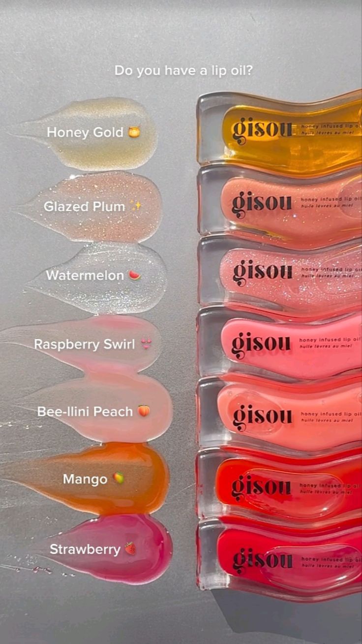 Gisou Honey Infused Lip Oil – Shine, Hydration & Softness in One Swipe