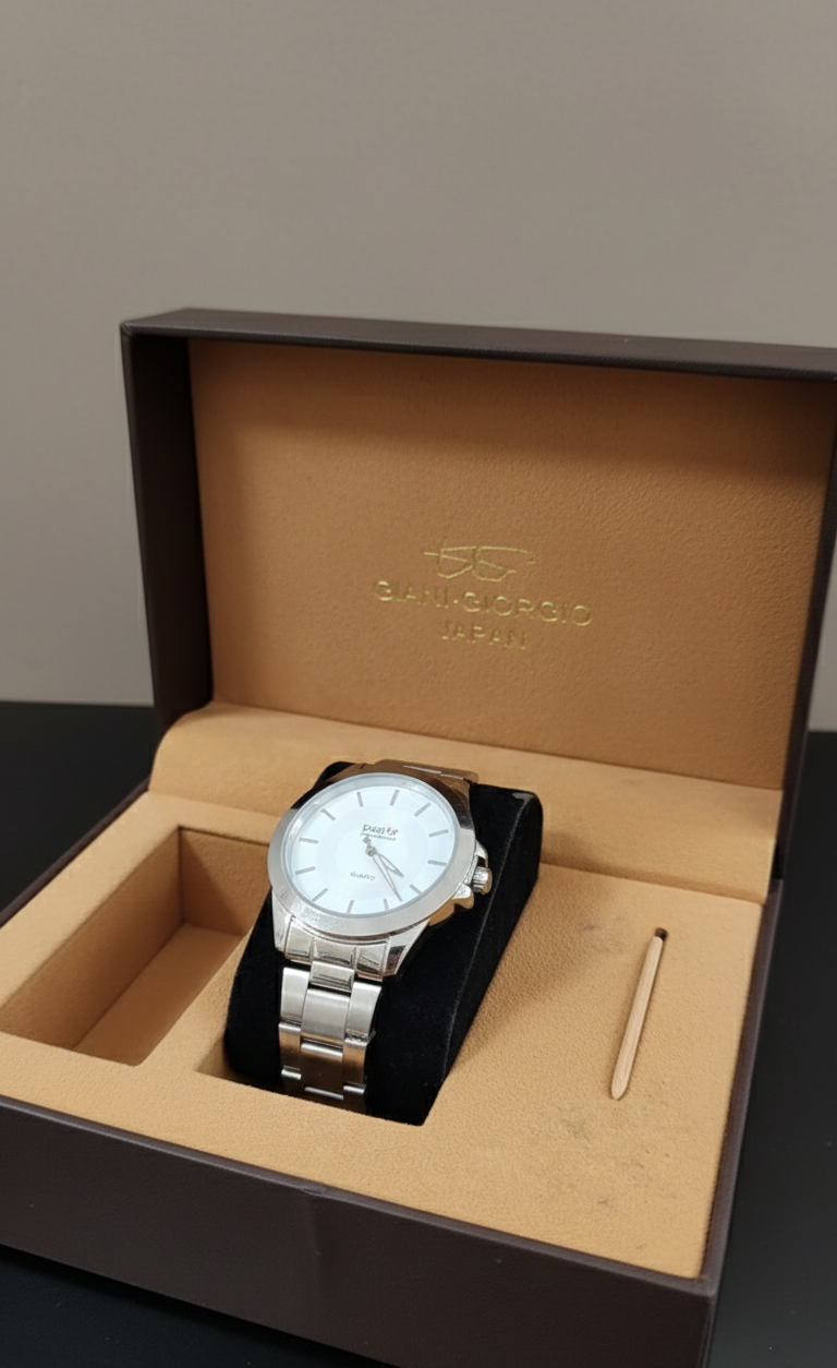 Men’s Classic Stainless Steel Watch