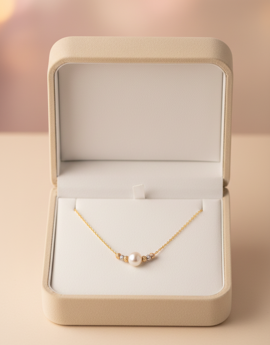 Classic Pearl Shine Necklace