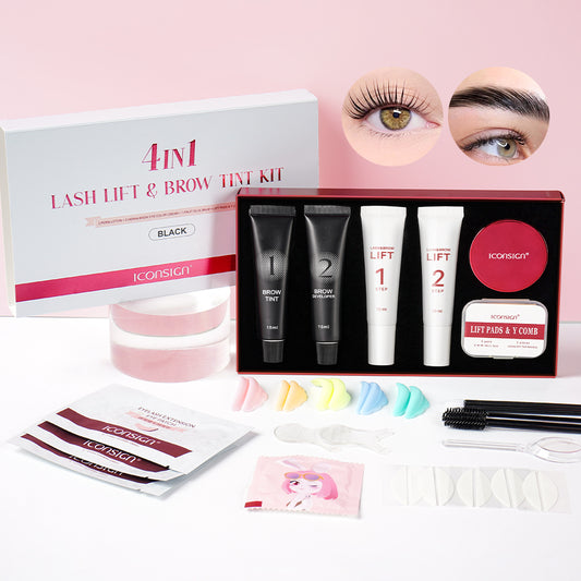 Iconsign 4 in 1 Lash Lift & Brow Tint Kit – Complete Professional Care