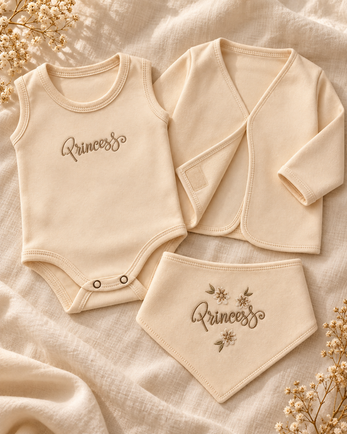 Princess Newborn Hospital Set – 10 Pieces