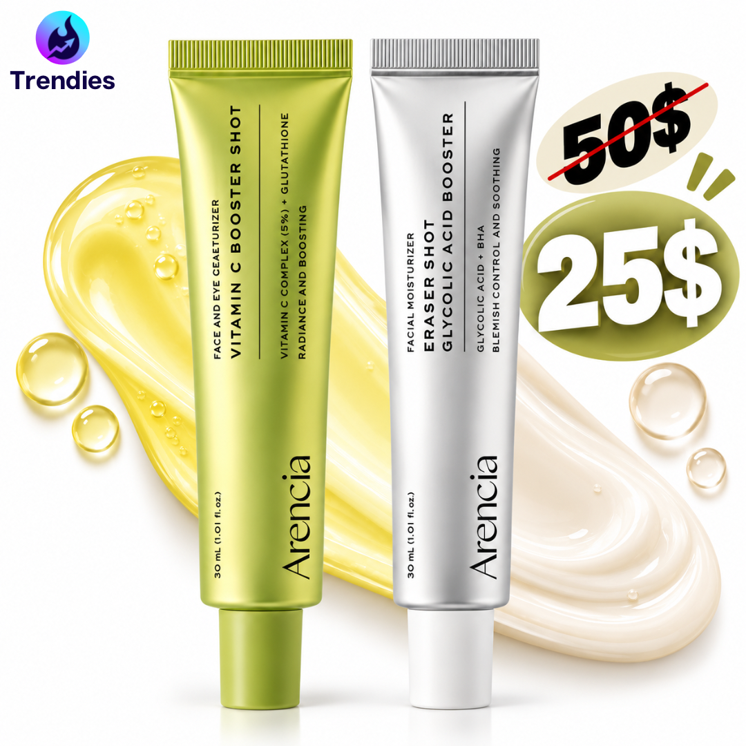 Arencia Booster Duo – Vitamin C + Glycolic Acid ✨
