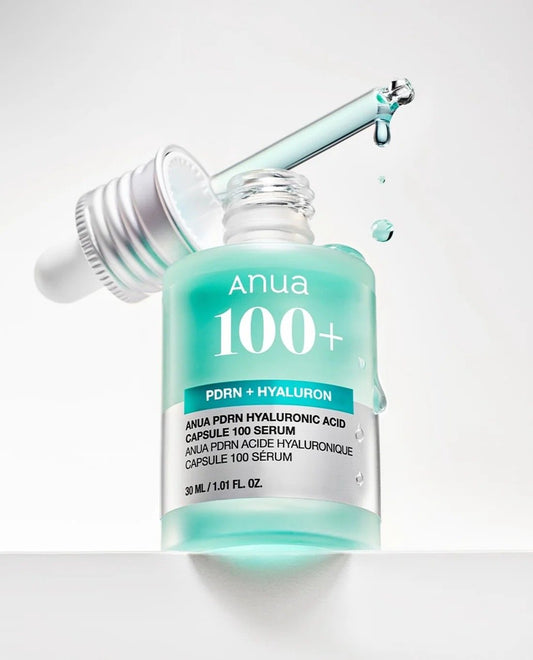 Anua 100+ PDRN Hyaluronic Acid Serum – Repair. Hydrate. Glow.