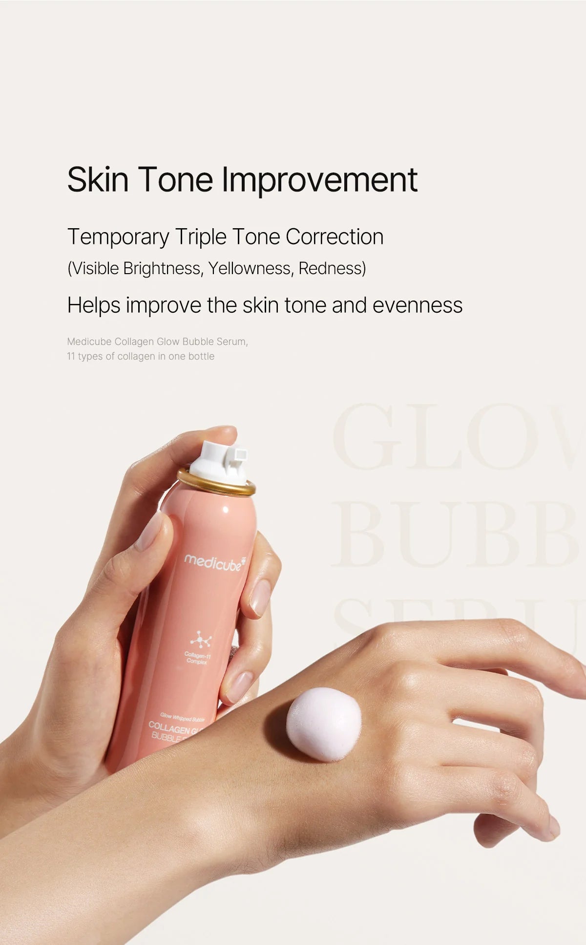 Medicube Collagen Glow Bubble Serum