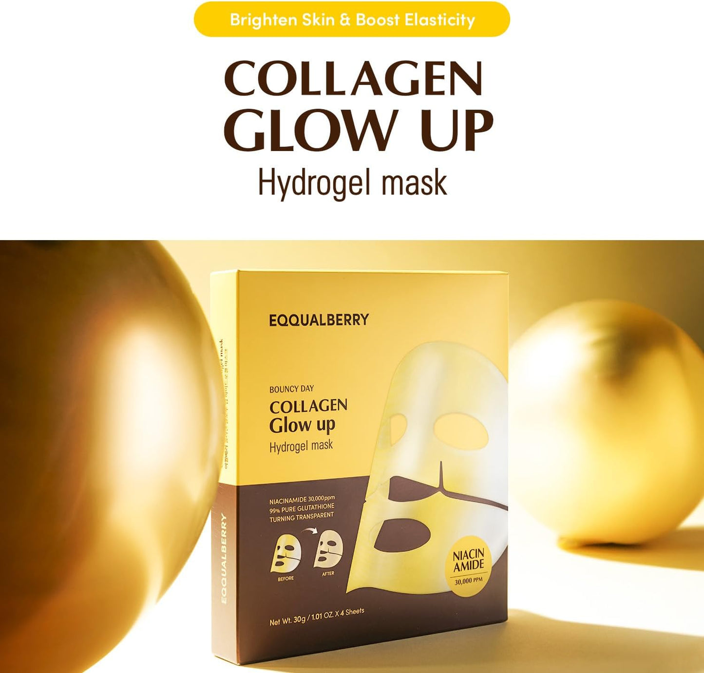 EQQUALBERRY Collagen Radiance Mask