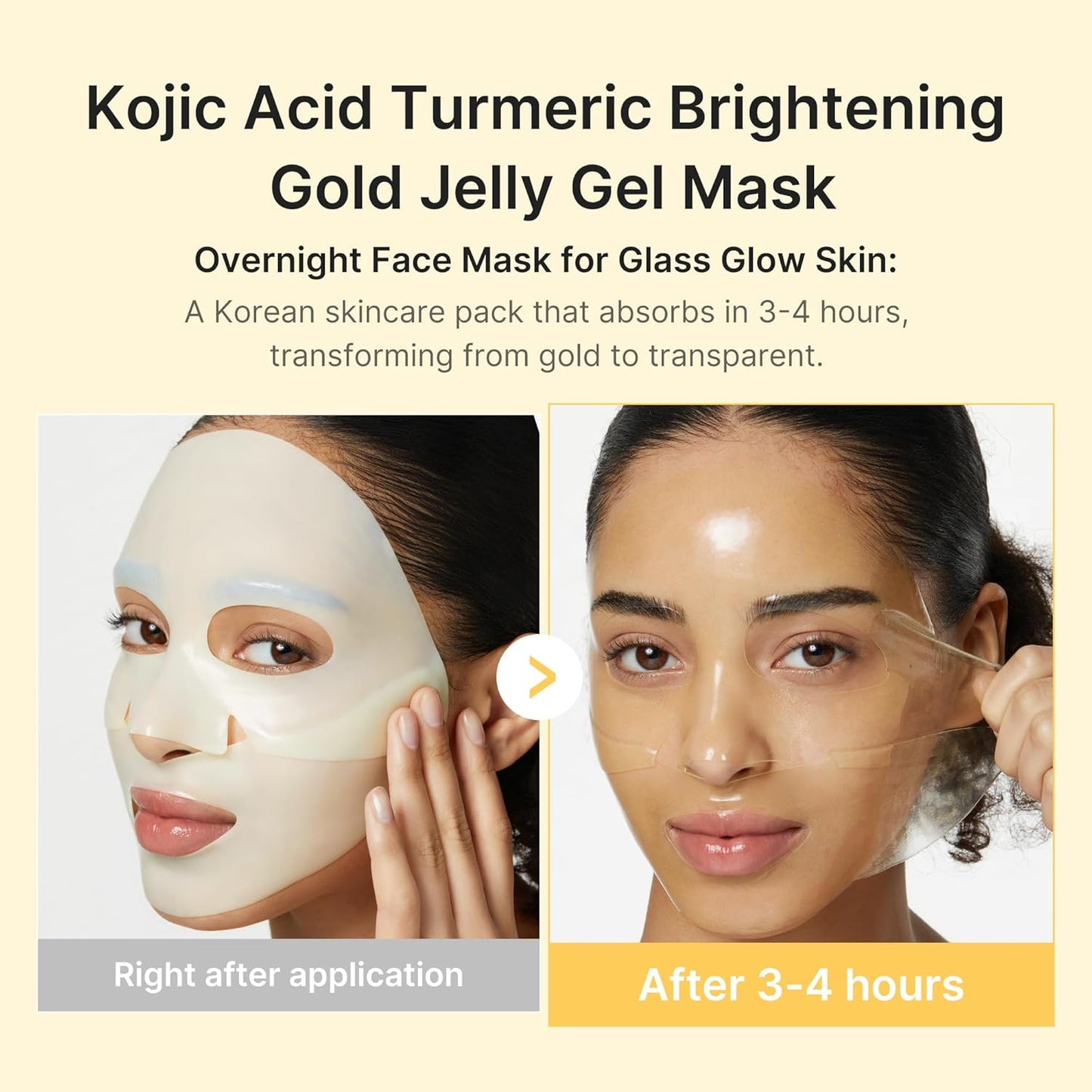 Medicube Kojic Acid Turmeric Gel Mask Sheet
