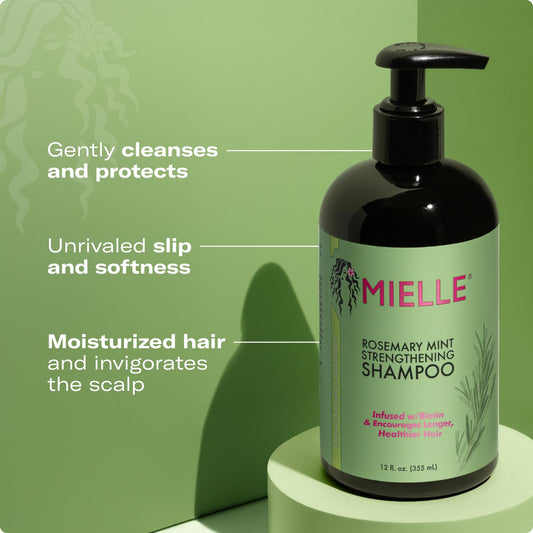 Mielle Rosemary Mint Strengthening Hair Care Set