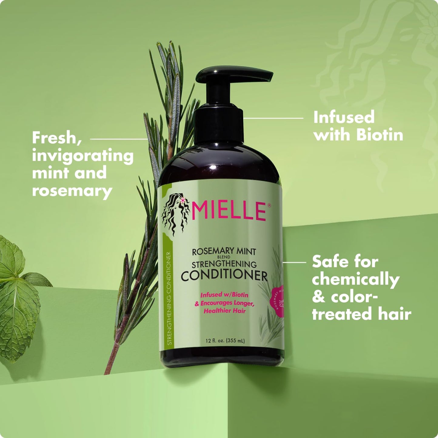 Mielle Rosemary Mint Strengthening Leave-In Conditioner