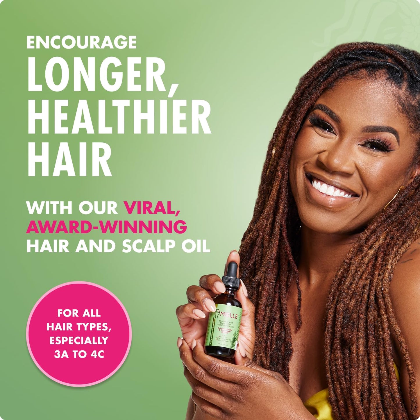 Mielle Rosemary Mint Scalp & Hair Strengthening Oil