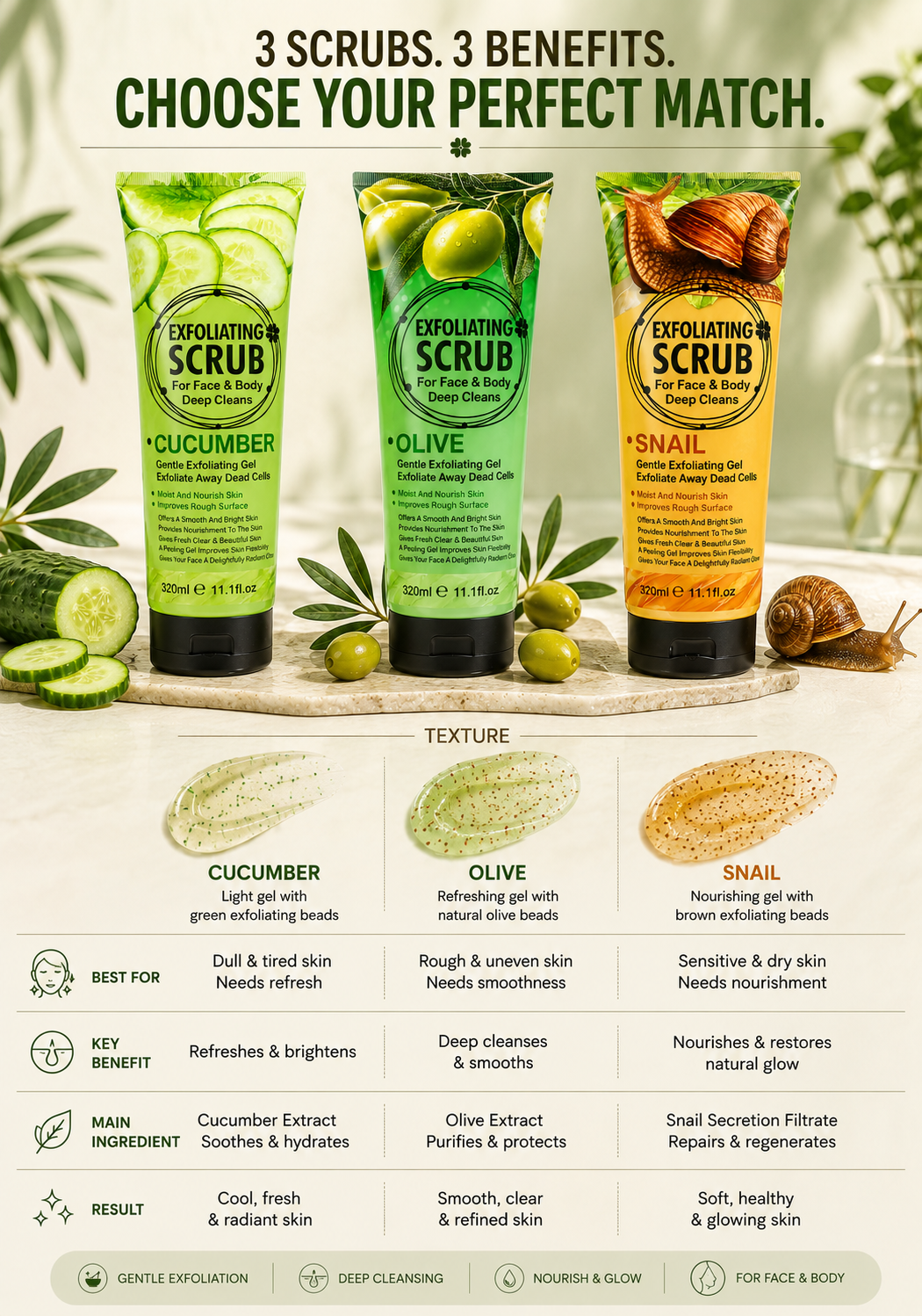 Face & Body Exfoliating Scrub