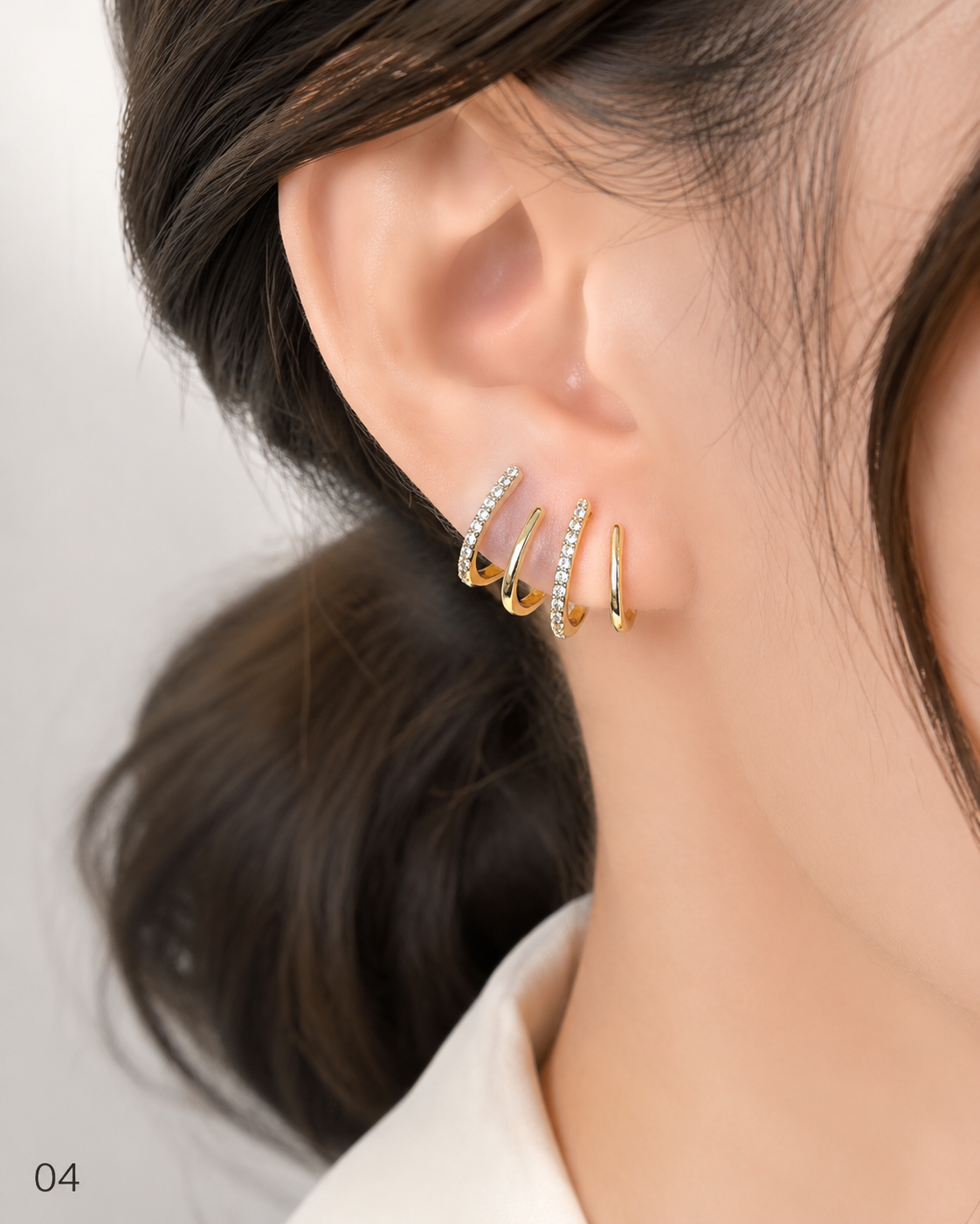 Gold-Tone Earrings – Multiple Styles ✨