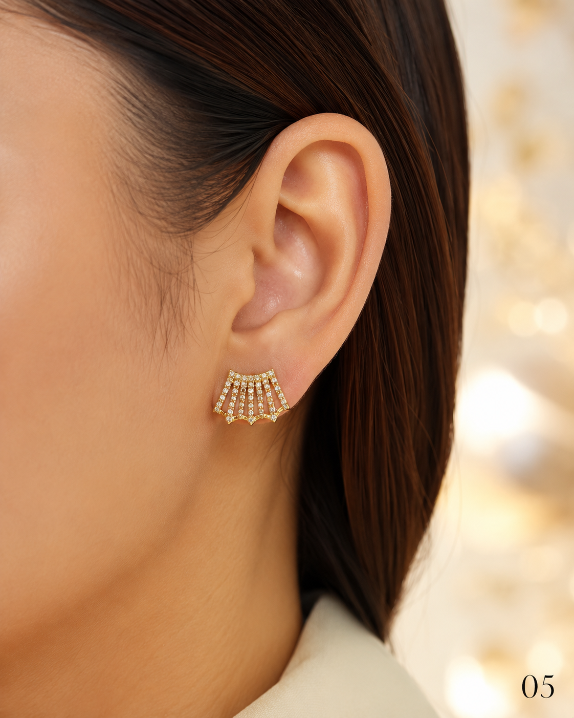 Gold-Tone Earrings – Multiple Styles ✨