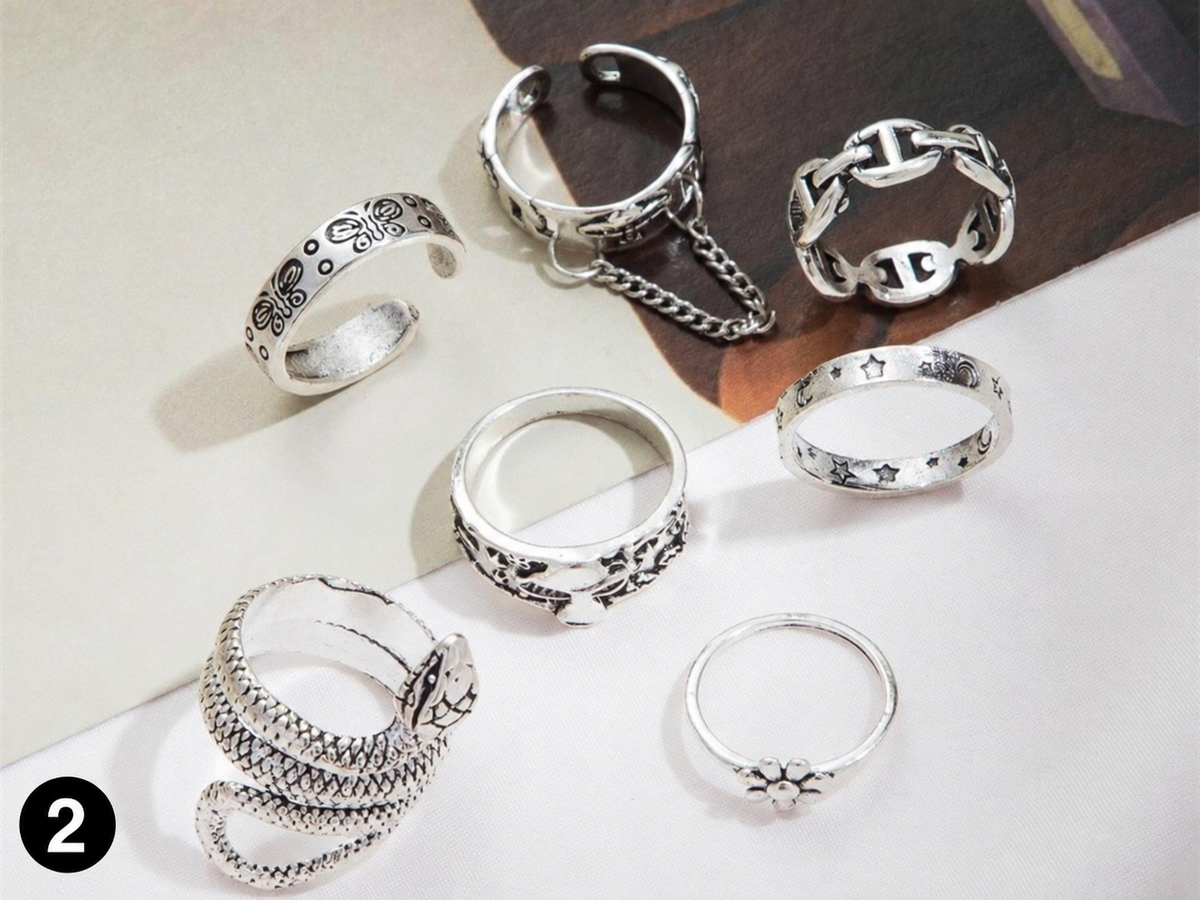 Assorted Fashion Ring Sets