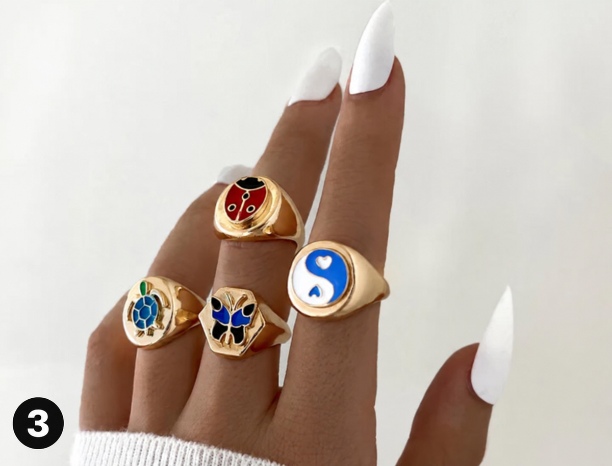 Assorted Fashion Ring Sets