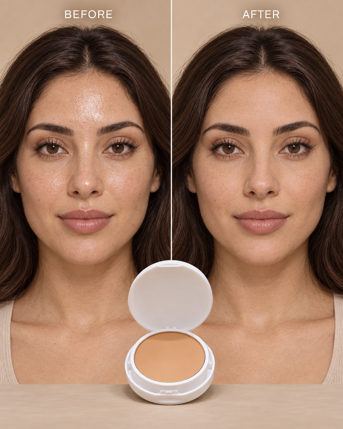 BB Matte Pressed Powder – 2 in 1
