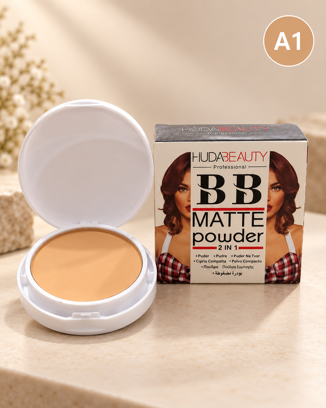 BB Matte Pressed Powder – 2 in 1