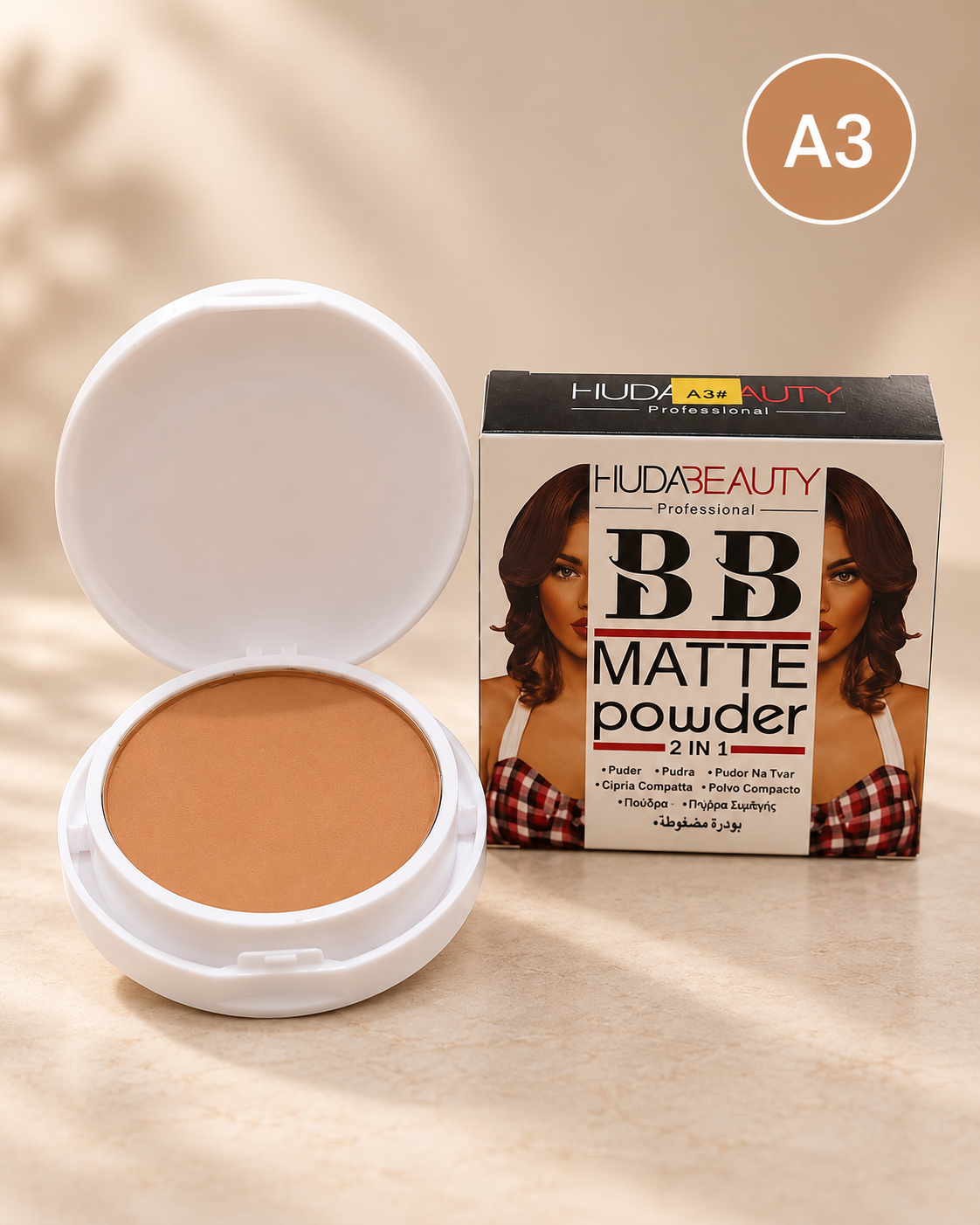 BB Matte Pressed Powder – 2 in 1